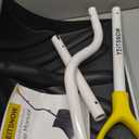 Snow Shovel for Driveway Ergonomic Design 17 Reinforced Heavy Duty Snow Removal Easy Assembled Tool in Winter Snowy Day for Garage Car Parking Port Workshop Barn