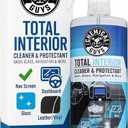 Chemical Guys Total Interior Cleaner and Protectant - Cleans and Protects Leather, Vinyl, Plastic, Rubber, Glass, and Fabric with Streak-Free Finish, Safe for Cars, Trucks, SUVs, and More - 32 oz (32 Fl Oz (Pack of 1))