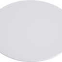 Endurance Melamine White Flat Round Platter, 12 inch Plates, Dinnerware Plates, Safe Dishes, Scratch Resistant, Dishwasher Safe (24 Pack)