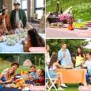 6 Pack Plastic Light Pink Tablecloth, 54 X 108Inch Party Table Covers Pink Scalloped Table Cloths for Rectangle Tables Disposable Tables Cover for Picnic Baby Shower Tea Party Wedding Bridal