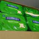 FitRight Ultra Heavy Absorbency Adult Diapers for Men & Women, Waist Size: X-Large 56-64 inches, OptiFit Incontinence Disposable Briefs with Leak Protection for Seniors, 80 Count