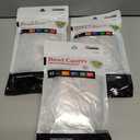 Culinary Elements Reusable Bowl Covers, Fits Small Bowls,12-Pack, 4 Sizes with Elastic, BPA-Free Plastic Food Storage Lids for Leftovers, Snacks & Prep Bowls 3 Pack