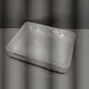 12 Pack Plastic Art Trays,Activity Tray Organizer Serving Tray,Serving Organizer Tray for Kids,School,Home,Painting,Beads,DIY Projects(White)