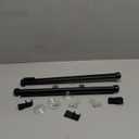 EcoNour Car Window Shades for Baby (2 Pack) - Upgraded | Shades for Side Window | Comes with Enhanced Suction Cups & Large Clips for Durability | Baby Car Accessories (15" x 17") (Roller, Black)