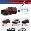 JOYTUTUS Lockable Car Roof Rack Cross Bars Compatible with Subaru Ascent 2019-2025, 300LB Aluminum Crossbars for Roof Racks Suitcases Kayaks Canoes Bikes Skis Snowboard