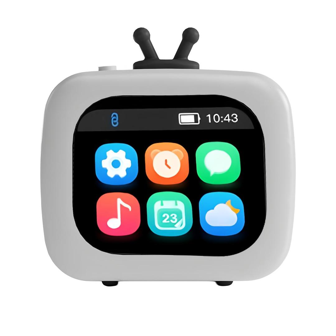 HORNORM Mini Bluetooth Speaker with Touch Screen, Portable Wireless TWS Small Speaker HandsFree Call Stereo Sound for Office, Party Camping, Home, Travel