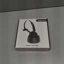 Bluetooth Headset, Wireless Headphone with AI Noise-Canceling Microphone On Ear Wireless Headset with USB Dongle for Computer Office (Black)