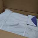 Hobestluk Big Bean Bag Lounger Chairs Large Beanbag Chair for Adults Bean Bag Sofa with Memory Foam Filled for Living Room, Bedroom or Balcony (Stripe Grey)