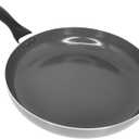 IMUSA 12-Inch Ceramic Nonstick Frying Pan Large Gray Aluminum Skillet with Cool-Touch Handle, Ideal for Sauting, Stir-Frying & Searing Healthy Non-Stick Cookware for Home Kitchen