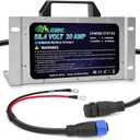 58.4V20A Golf Cart Lithium Battery Charger On-Board with OT (M8: 14-8 terminals) for 16 Strings LiFePO4
