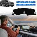 YYCKE Dash Cover Mat Custom Accessories Dashboard Pad Fit for 2022-2024 2025 2026 Honda Civic Accessories Dashboard Pad Carpet Protector