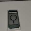 TORRAS Magnetic & Stand for Google Pixel 10 Pro XL Case, Fit for MagSafe & Pixelsnap, Military Grade Drop Protection, Slim for Pixel 10 Pro XL Phone Case with Sturdy Kickstand, Translucent Matte Green