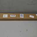 LazBlinds No Drill Cordless Aluminum Mini Blinds, 33'' W x 48'' H, White