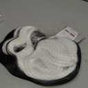 FVCENT Short Curly Shoulder Length Full Bang Women Bob Wig for Cruella Costume Women for Halloween Party Costume (Black and White Without Accessories)