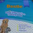 BESTLE Large Pet Training and Puppy Pads Pee Pad for Dogs 24"x24"-80 Count Super Absorbent & Leak-Proof