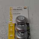 LIGHT IT! by Fulcrum, 30010-301 Stick-On Light, Silver, 3 Pack