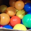 LANGXUN 50 100 200 400 Soft Plastic Ball Pit Balls for Kids, Gift for Baby Toddler Birthday Christmas, Ball Pit Play Tent, Baby Kiddie Pool Water Toys, Party Decoration, 2.2"