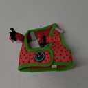 EcoBark Step in Dog Harness Reflective Soft Ultra Padded Mesh Dog Harnesses for XXS, XS, Small, and Medium Dogs Eco-Friendly Comfort Secure Halter No Pull Adjustable Pet Vest (Small- 7 to 10 lbs - Chest Up to 14 in (Pack of 1), Watermelon Sugar)