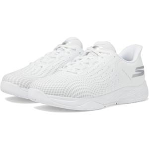 Skechers Men's Viper Court Reload Hands Free Slip-ins Sneaker (10.5, White)