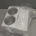 Hair Tool Organizer, Acrylic Hair Blow Dryer Holder Stand for Straightener and Curling Storage, Bathroom Vanity Countertop Organization for Makeup Accessories (White) (11.8" x 7.3" x 5.3")