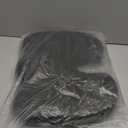 Amazon Basics Comfortable Seat Cushion for Office Chairs, Enhanced Memory Foam with Cooling Gel, Non-Slip, Long Sitting Support, Black