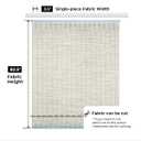 UNISHADES Vertical Blind Replacement Slats for Indoor Windows Modern Window Treatment, Light Filtering, Easy DIY, 20-Pack Beige, 3.5" x 82.5"