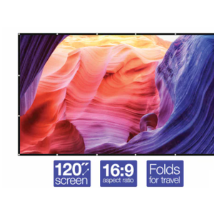 GPX Indoor Projector Screen, 120"