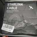 LUCMO 100FT/ 30M Cable for Starlink, Compatible with Starlink Standard Gen 3/ Standard 4/ 4X/ V4, Replacement Extension Cable Waterproof Satellite (100FT), Grey
