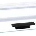 HeliumX 19.33 x 9.65 x 0.16in Aquarium Lid Clear Tempered Glass Canopy