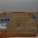 SANSUI 27 Inch Curved 240Hz Gaming Monitor FHD 1080P, 1500R Curve Computer Monitor, 130% sRGB, 4000:1 Contrast, HDR, FreeSync, MPRT 1Ms, Low Blue Light, HDMI DP Ports, Metal Stand, DP Cable Incl. (Black)