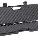 Condition 1 42 Economy Single Scope Hard Gun Carrying Case Model 210 with Foam, Long Storage Case, Lockable TSA Friendly, Water Resistant, Made in USA, 42.03"x10.50"x3.81"