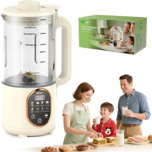 Beyn 10-in-1 Automatic Nut Milk Maker Machine, 60oz Large Capacity with   Blades & Self-Cleaning. for Homemade Almond, Soy, Oat Milk, Milkshake - Delay Start & Keep Warm Functions