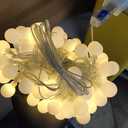 Brightown Christmas String Lights, 43 FT 100 LED Christmas Lights, 8 Modes Timer, Plug in Fairy Light, Waterproof Connectable for Indoor Outdoor Wedding Party Xmas Decor