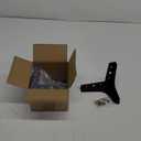 Furniture Legs Metal Feet: Cabinet Legs 4 Inch Triangle Feet Replacement Dresser Legs Set of 4 (Black)