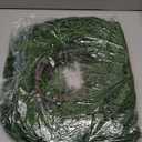 6ft Christmas Real Touch Cedar Garland with Pine Cones, Artificial Realistic Cypress Garland Light Green for Mantle Fireplace & Stairs Railing Unlit Faux Greenery Decorations for Indoor Xmas Decor