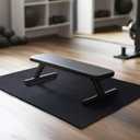 Mohawk Home Heavy Duty Rubber Stall Mat - Gym Floor- Under Dog Crate - All Purpose Utility 2'x3' - 1/2" Thick