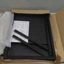 34" Tall Plant Stand Indoor, 2-Tier Modern Plant Shelf, Corner Flower Pot Holder Organizer for Living Room Balcony Patio Garden (Black)