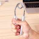 Hand Gripper Strengthener, 40160 lbs Adjustable Resistance, All-Metal Grip Trainer with Carbon Steel Spring and Aluminum Handles