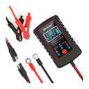 zipelo Car Battery Charger, 6V 12V Automatic Smart Trickle Battery Charger, Intelligent Pulse Repair Charger with ASE Adapter Cable, Battery Desulfator for Motorcycle Lawn Mower Marine