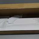 LazBlinds 2" Faux Wood Blinds for Doors, 25" W x 70" H, White