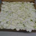 White Hydrangea Artificial Flowers Bulk, 30 Pcs Faux Hydrangea Flowers Heads, Artificial Fake Silk Hydrangea Flowers with Stems, White Flowers Artificial for Decoration Wedding Dcor