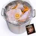 5 Gallon Bucket Liner Bags, 5.5 Mil, 5 Pack, Thicken Turkey Bags for Marinating & Brining Food Grade, BPA Free, Extra Heavy Duty Leak Proof Bags for Food Storage