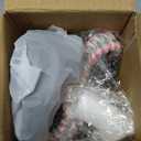 RAYMYLO Insulated Water Bottle 24oz, Triple Wall Vacuum Stainless Steel (Cold for 48 Hrs, Hot for 24Hrs), Leak Proof & Non-BPA, 24oz Hydro Water Flask with Paracord Handle & Straw Spout Lids (Green Pink Purple Gradient)