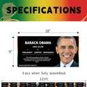 2 x XNXQLFPY Black History Month Posters 9 Charts,Black History Month Bulletin Board Decorations,Educational And Learning Activities For Classroom, Home(9 "x18)