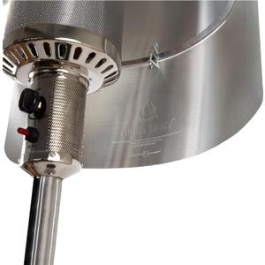 SWEET HEAT Patio Heater Reflector Shield 32" x 12" Directional Heat Deflector for Round-Top Gas Patio Heaters. Aerospace-Grade Aluminum, Rust-Proof, Wind-Resistant, Energy-Saving Heat Focusing Panel (The Original Reflector)