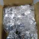 Aluminum Foil Balloon Weights for Parties (6 pcs) - 0.31lb (140g) Each - Premium Balloon Anchors for Birthday, Wedding, Dinner, Indoor & Outdoor Decorations(Silver 6pcs)