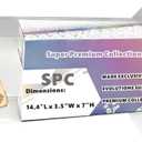 2 Pack Prismatic Evolutions SPC Plastic Protectors,PET Plastic Display Box Protector - Compatible with Prismatic Evolutions Super Premium Collection Box