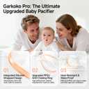 Thumb Shape Baby Pacifiers 0-18 Months 2 Pack Heat-Resistant PPSU Shield | Lightweight One-Piece Silicone Design | Daily Rotation Backup | 6 Air Holes Better Airflow | Secure StayPut Fit | BPA-Free