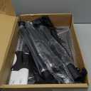 Projector Stand Tripod Adjustable, Laptop Height from 23.5 to 46.5 inches with Gooseneck Phone Holder, Floor for Office, Home, Stage, Studio, DJ Racks Holder Mount, 23.5inch-46.5inch (Black)