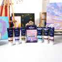 BLUEBIRD Signature Acrylic Paint Set, Pastel Colors, 6-Pack 2.5 Fl Oz each, Professional Acrylic Paints For Professionals, Adults, & Artists